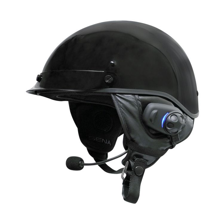 Sena SPH10H-FM Bluetooth Intercom With FM Tuner For Half Helmets