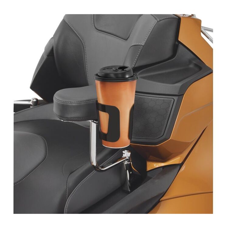 Show Chrome Passenger Beverage Holder Can-Am / Honda 1988-2023