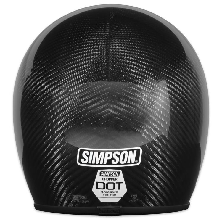 Simpson Chopper Carbon Helmet