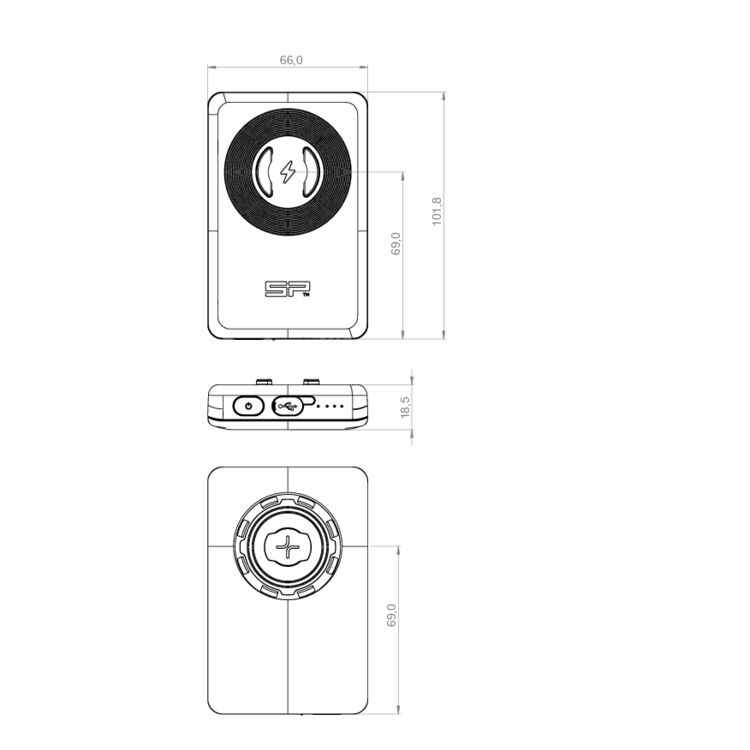 SP Connect SPC+ Wireless Powerbank