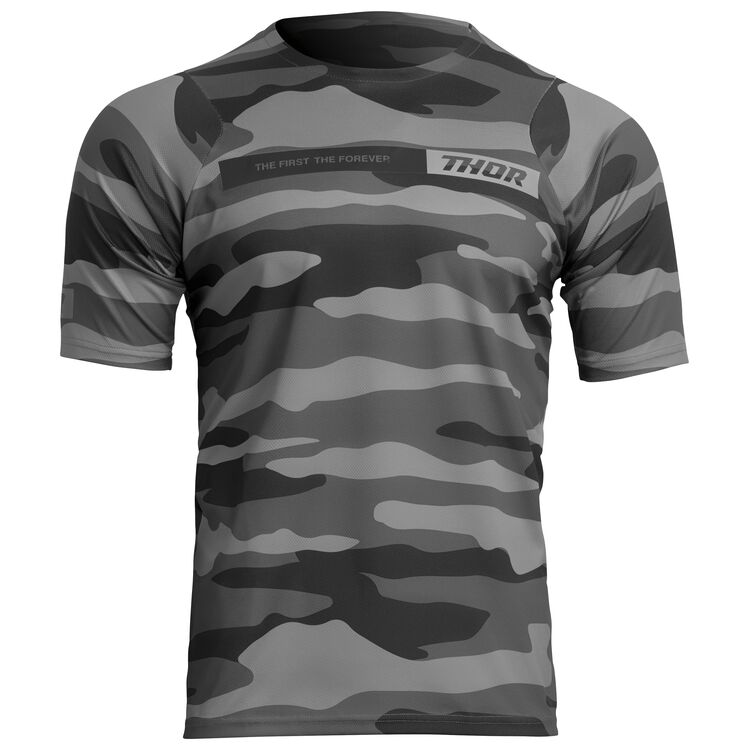 Thor Assist Camo MTB Jersey