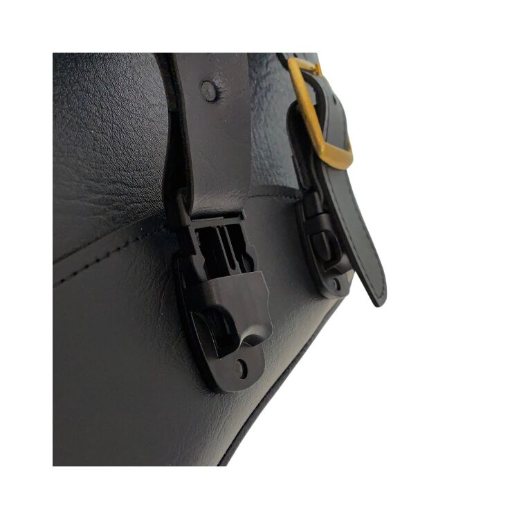 Willie & Max Brass Monkey Slant Saddlebags